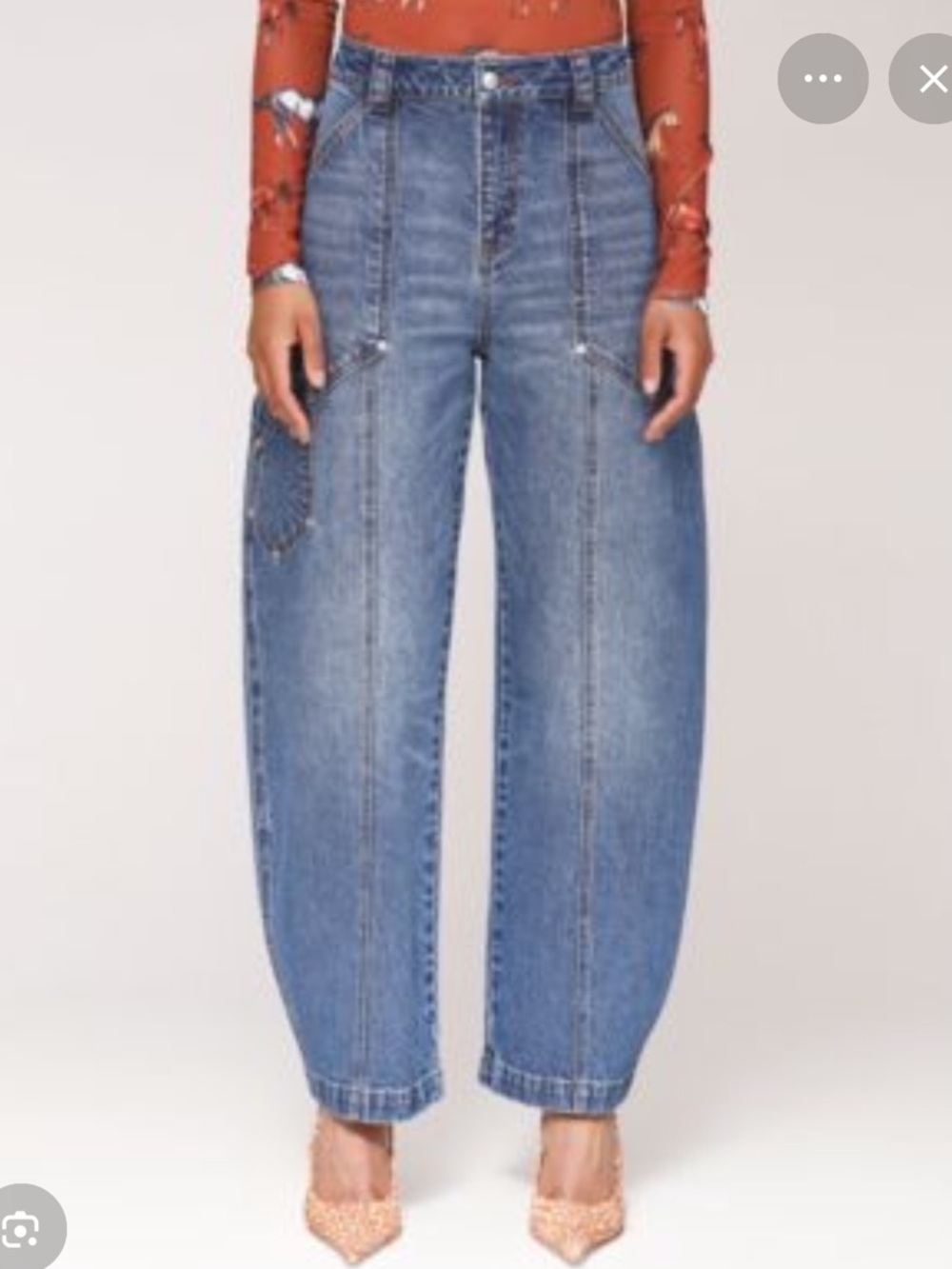 Anthropologie Avec Les Filles Carpenter Barrel Jeans
